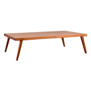 Large Walnut Coffee Table attributed to Centro Studio Flexform, 1988 For Sale