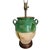 French Provincial 19th Century French Provincial Green Glazed Confit Jar, Converted to a Lamp For Sale - Image 3 of 9