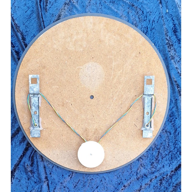 1980s Vintage Bathroom Mirror with Integrated Flat Lamps, 1980s For Sale - Image 5 of 6