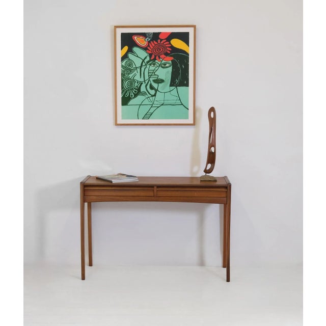 Modern Guillaume Corneille (1922-2010), Visage de Femmes, Framed Lithograph, 1991 For Sale - Image 3 of 8