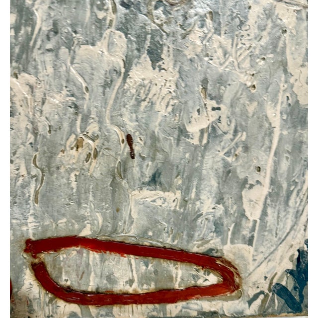 Abstract Expressionism Jay Milder, Untitled Composition Abstract Expressionist Oil Painting Jay Milder, 1960 For Sale - Image 3 of 14