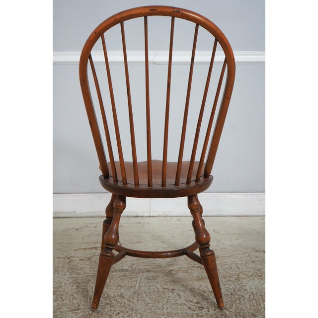 1960s Set of 10 Bow Back Windsor Dining Chairs For Sale - Image 5 of 18