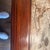 Metal Antique French Italian Console Table With a Hand-Forged Wrought Iron Base For Sale - Image 7 of 9