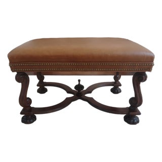 Italian Baroque Bench For Sale