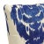 Not Yet Made - Made To Order 22" Indoor/Outdoor Pillow in Blue Ikat Medallion For Sale - Image 5 of 6