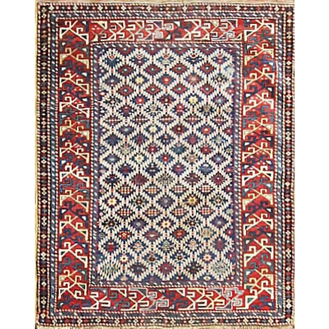 Red Antique Shirvan Caucasian Rug For Sale - Image 8 of 8