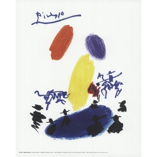 1995 Pablo Picasso 'Bullfight Ii' Modernism France Offset Lithograph For Sale