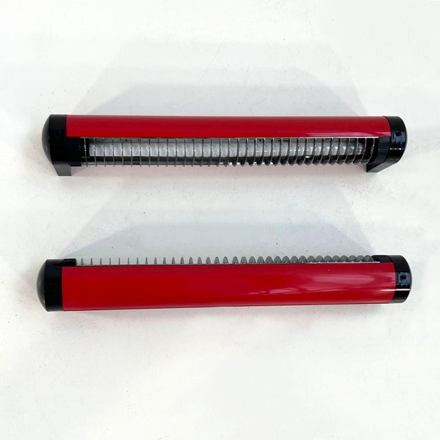 Red Neon Wall Lamp from Disano, 1980s For Sale - Image 4 of 10