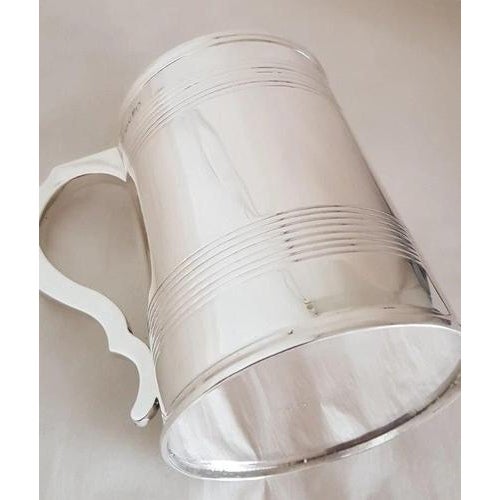 Antique Victorian Sterling Silver Tankard from H. J. Lias & Son, 1877 For Sale - Image 10 of 18