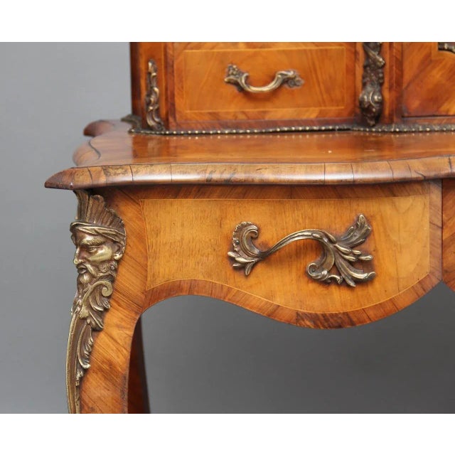 Antique Walnut Writing Table For Sale - Image 13 of 18