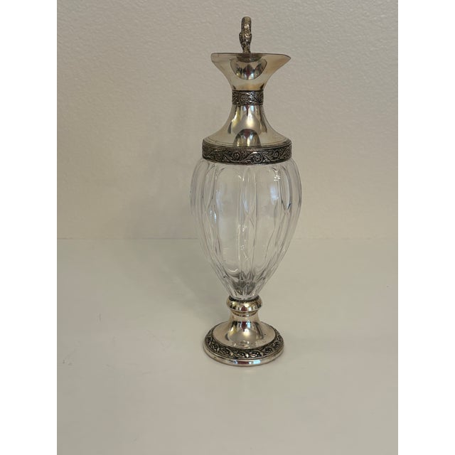 Mid-Century Modern 1950's Vintage Brandy Decanter For Sale - Image 3 of 9