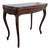 Mid 20th Century French Curved Leg Table (Coverts Into Larger Card Table) For Sale