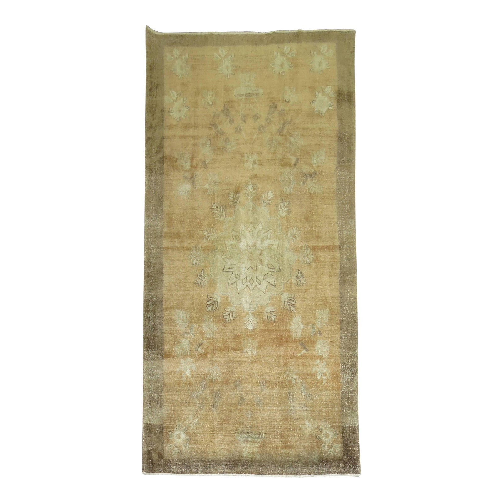 Vintage Turkish Caramel Rug | Chairish