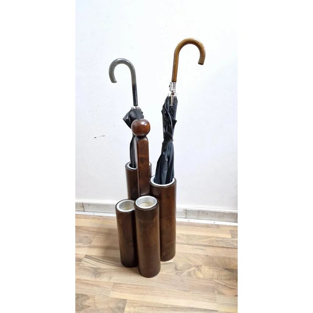 Vintage Italian Stand Holder, 1970s For Sale - Image 6 of 8