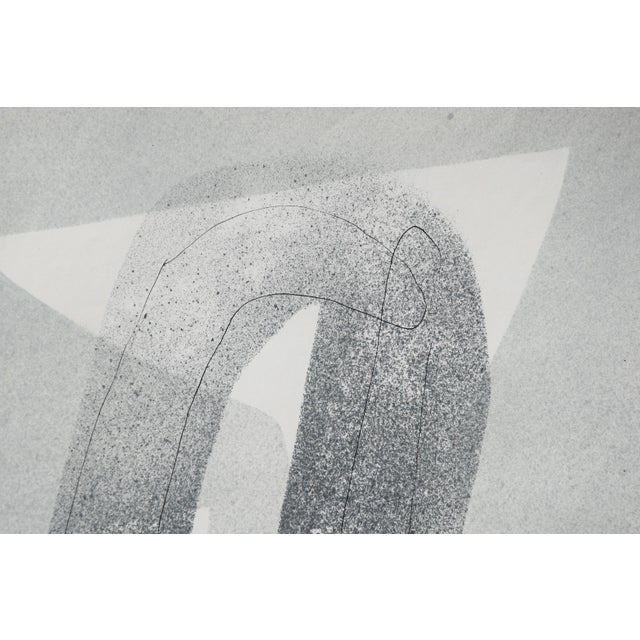 Ernst Bräuer, Abstract Form II, 1964, Lithograph and Ink For Sale - Image 10 of 13