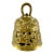 Vintage Italian Brass Relief Bell With St. Mark’s Lion and Evangelists Motif For Sale