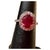 Introducing a truly stunning piece, behold the 3 Carat Oval Treated Ruby &amp; 1.25 ct Diamond Ring in exquisite 14 Karat...
