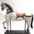 Carousel Horse on Iron Base, Green, Blue, Yellow and Orange For Sale - Image 10 of 12