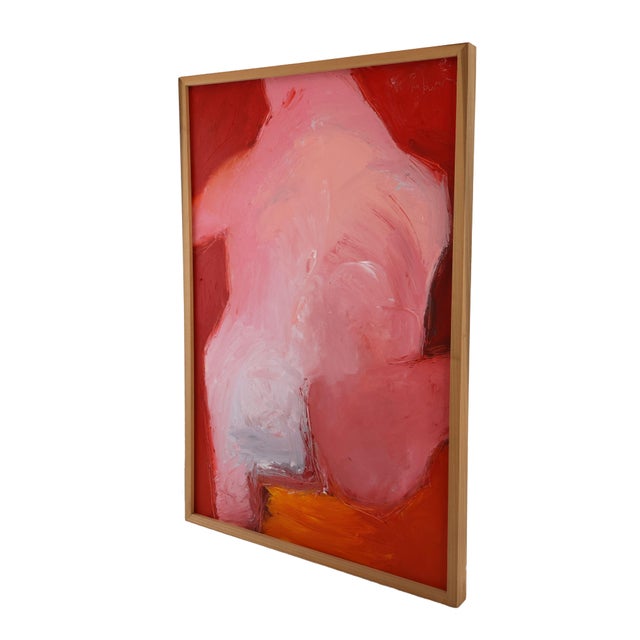 Figurative Figurative Expressionism "Form and Color" Original Painting by the Reverend Dr. Virginia Cohn Parkum For Sale - Image 3 of 9