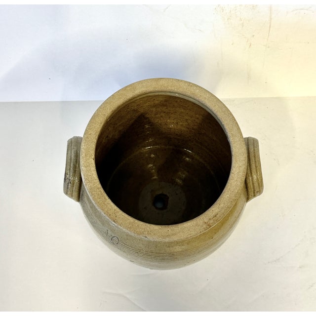 French Stoneware Confit Pot For Sale - Image 10 of 10
