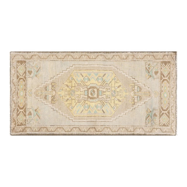 1960s Turkish Oushak Yastic For Sale