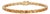 Natural Citrine Tennis Bracelet | Emerald Cut Gemstone Bracelet | November Birthstone Bracelet For Sale