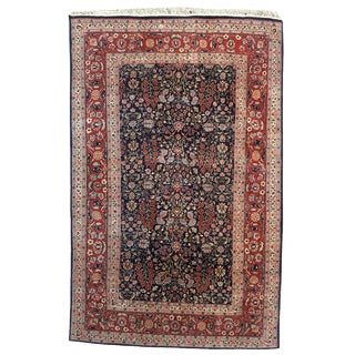 Vintage Turkish Hereke Rug, 1980s For Sale