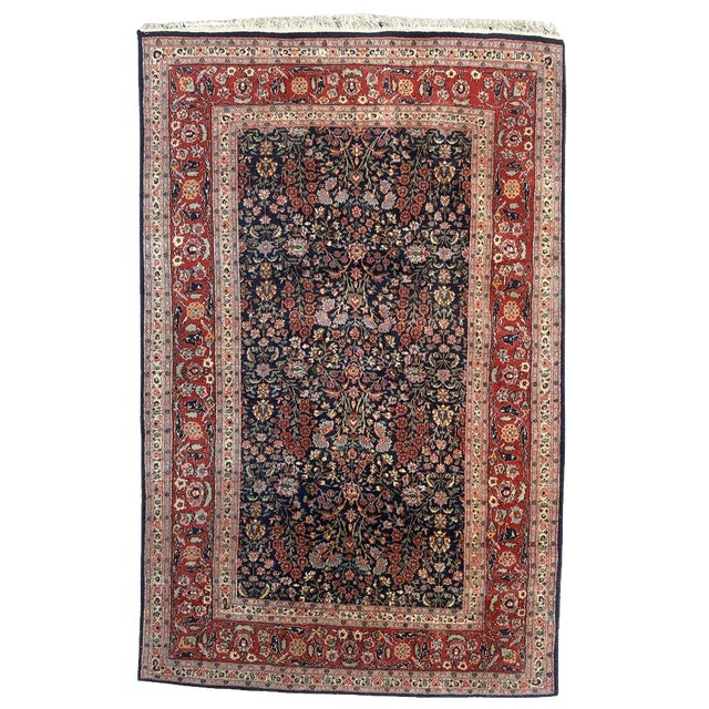 Vintage Turkish Hereke Rug, 1980s For Sale