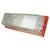 Space Age Wall Lamp with Red Plastic and Glass, Czechoslovak, 1970s For Sale - Image 11 of 11