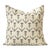 Lauren Servati Textiles, Thistle // Fig Pillow, 20"x20" For Sale