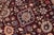 Shabby Chic Shabby Chic 1990's Pak-Persian Aubergine/Aubergine Wool Rug - 3'1'' X 5'1'' For Sale - Image 3 of 9