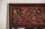 Asian Antique Asian Trumeau Mirror with Carved Birds and Floral Panel For Sale - Image 3 of 18