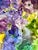 Paper Giclee Fine Art Print “Iceland Poppies and Sweet Peas”Watercolor Painting For Sale - Image 7 of 11