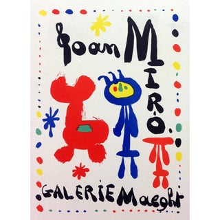 1949 "Maeght Gallery 1949" Joan Miro Art in Posters, Mourlot For Sale