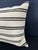 Contemporary Turkish Hemp Pillow Cushion Natural Beige Black Pillow Cushion Cover 20x20 For Sale - Image 3 of 4