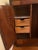 Wood 1920s Waterfall Armoire For Sale - Image 7 of 8