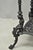 Metal Antique French Renaissance Victorian Cast Iron Figural 3 Tier Plant Stand Table For Sale - Image 7 of 18