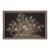 Floral Basket Black Loom Woven Tapestry - 138 X 175 Cm (4'7" X 5'9") - Requires Rod Size 5 For Sale