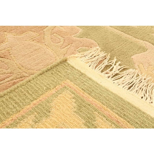 Large Tibetan Hand-Knotted Rug For Sale - Image 4 of 7