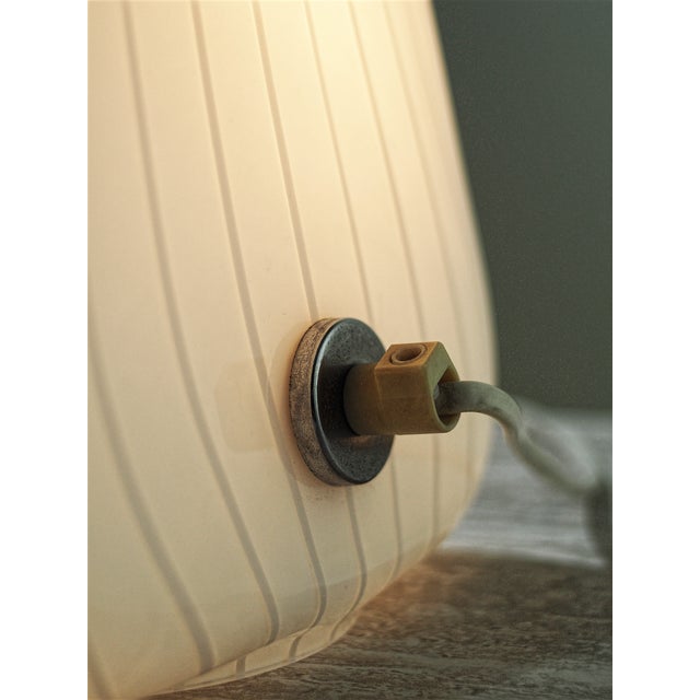 1970s Vetri Murano Striped Pyramidal Lamp by Lino Tagliapietra for Effetre International, Italy, 1970s For Sale - Image 5 of 10