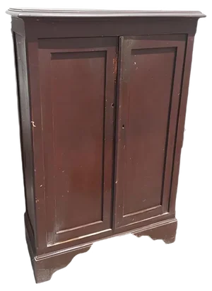 Small Cupboard with 2 Doors, 1800s