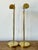 Mid-Century Modern Vintage Boho Modernist Brass Table Lamps - A Pair For Sale - Image 3 of 8