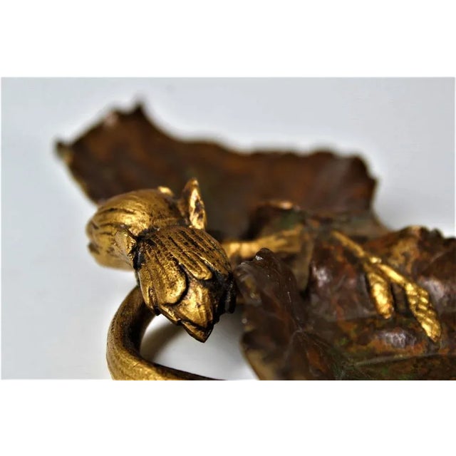 Antique Bronze Desk Tray by Louchet Ciseleur, 1900s For Sale - Image 4 of 10