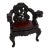 Japanese Meiji-Era Export Dragon Armchair (c.1900) For Sale