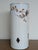 Antique Chinese Qianjiang Cai Floral and Bird Hatstand Porcelain Vase With Mark For Sale - Image 4 of 9