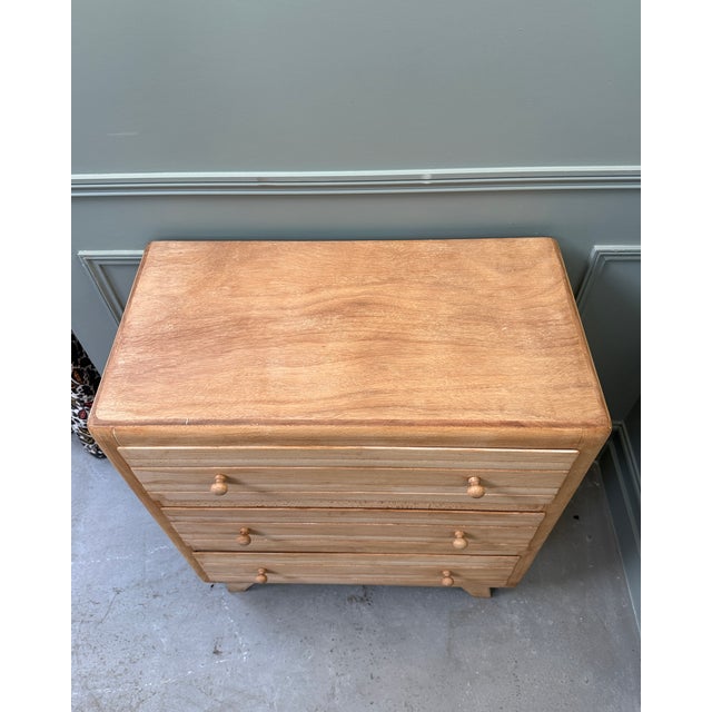 Vintage Beechwood Chest of Drawers, 1950s For Sale - Image 11 of 13
