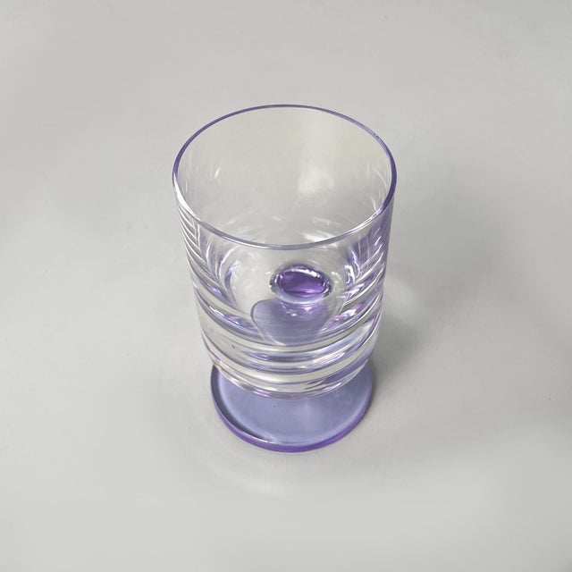 Joe Colombo Italian Modern Smoke Glass attributed to Joe Colombo for Arnolfo di Cambio, 1960s For Sale - Image 4 of 11