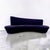 Postmodern kidney sofa, designed by Directional furniture. This is a unique piece, as it has the Bilbao shaped back, with...