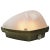 Vintage Industrial French Green Frosted Cut Glass Sconce For Sale - Image 4 of 7