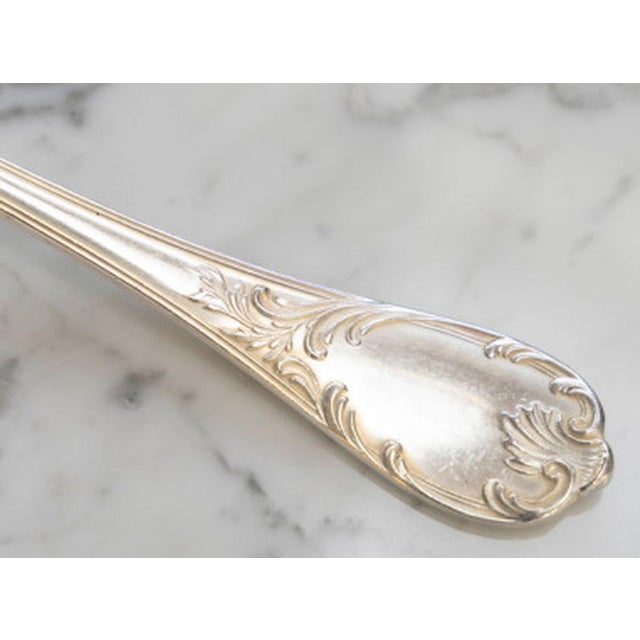 Marly Silver-Plated Flatware Set from Christofle, Set of 113 For Sale - Image 3 of 18